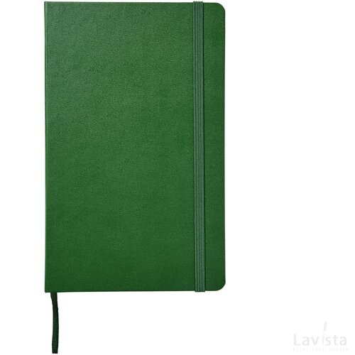 Classic L hard cover notitieboek - gelinieerd Myrtle Green Myrtle groen