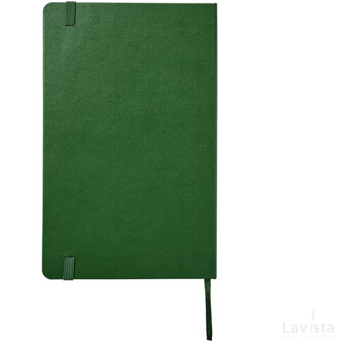 Classic L hard cover notitieboek - gelinieerd Myrtle Green Myrtle groen