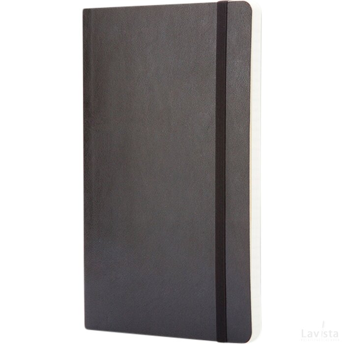 Classic L soft cover notitieboek - gestippeld Zwart