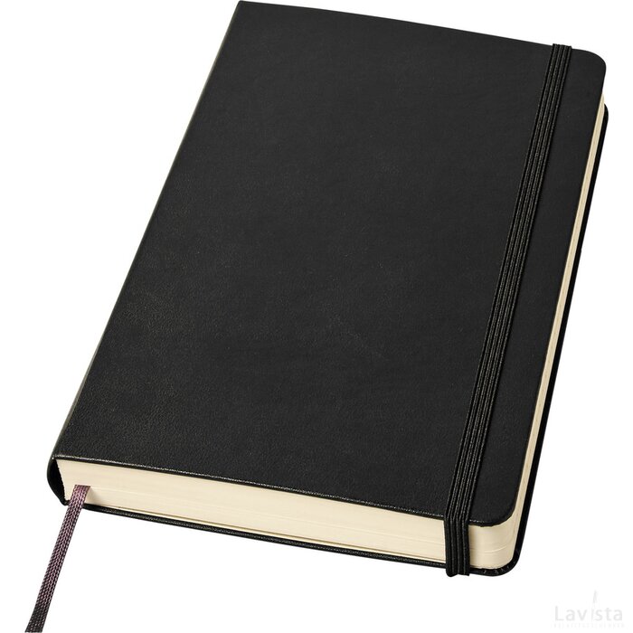 Classic Expanded L hard cover notitieboek - gelinieerd Zwart