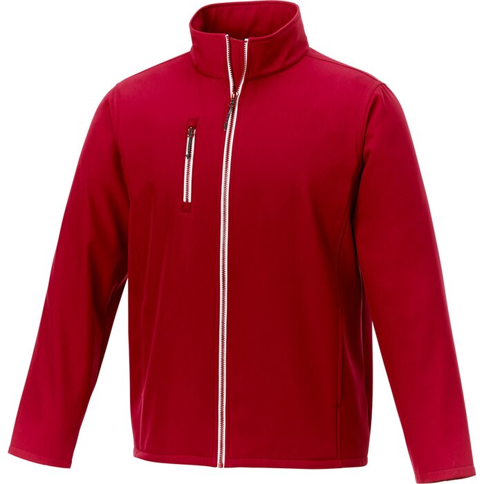 Orion softshell herenjack Rood