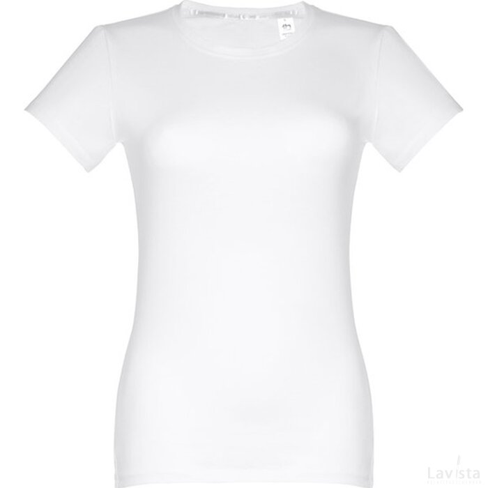 Thc Ankara Women Wh T-Shirt Voor Vrouwen Wit
