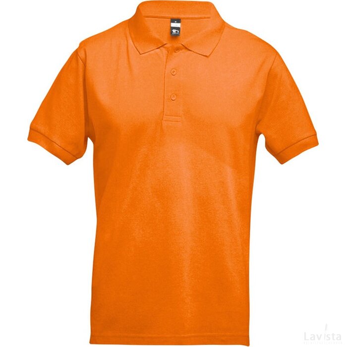 Thc Adam 3Xl Polo T-Shirt Voor Mannen Oranje