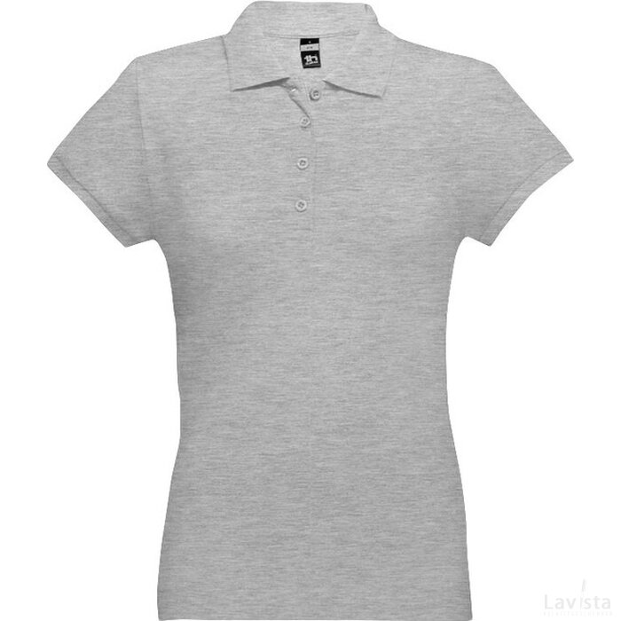 Thc Eve  Polo T-Shirt Voor Vrouwen Heide Licht Grijs