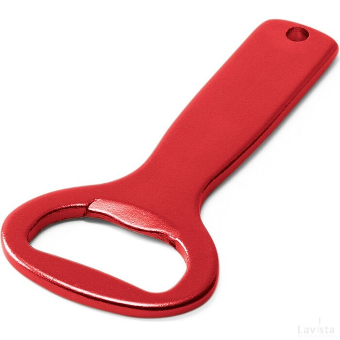 Barley Flessenopener Van Aluminium Rood