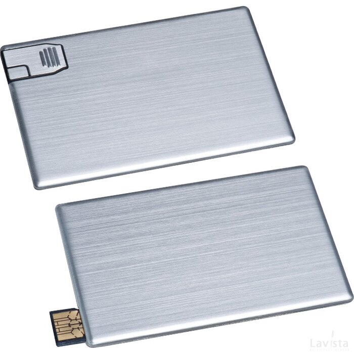 USB-kaart metaal 4 GB grijs