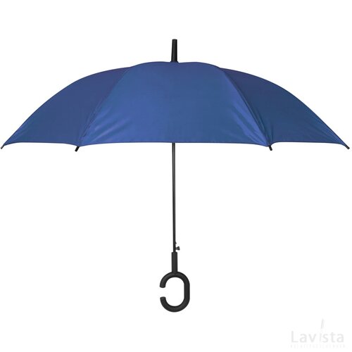 Paraplu vrije hand blauw