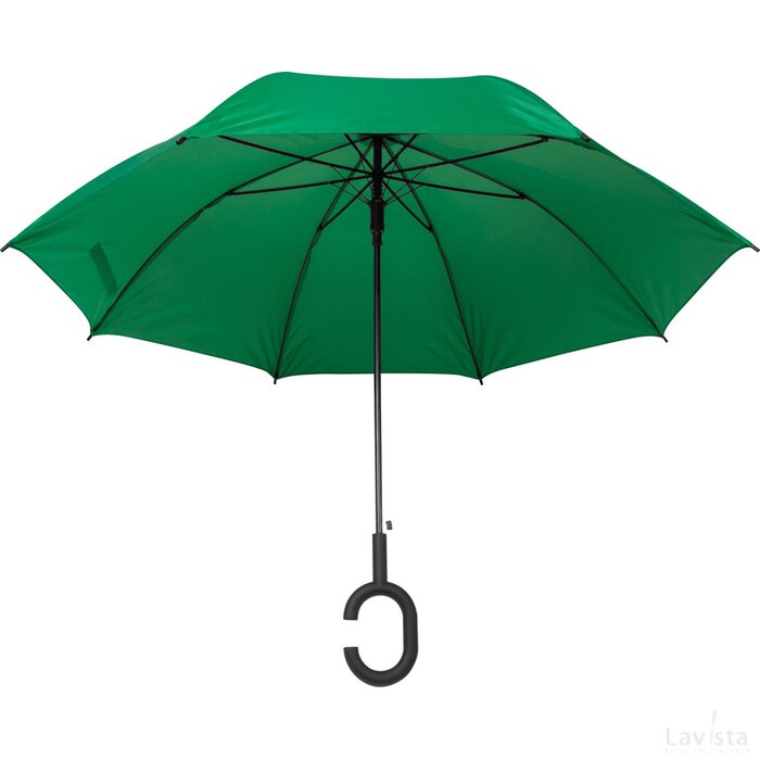 Paraplu vrije hand groen