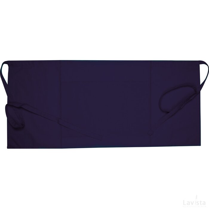 Schort small van 180g Eco Tex donkerblauw darkblue