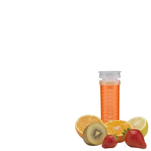 Tritan kunststof waterfles met infuser (700 ml) Oranje
