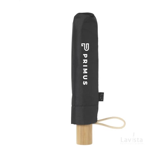 Rpet Mini Umbrella Opvouwbare Paraplu Zwart