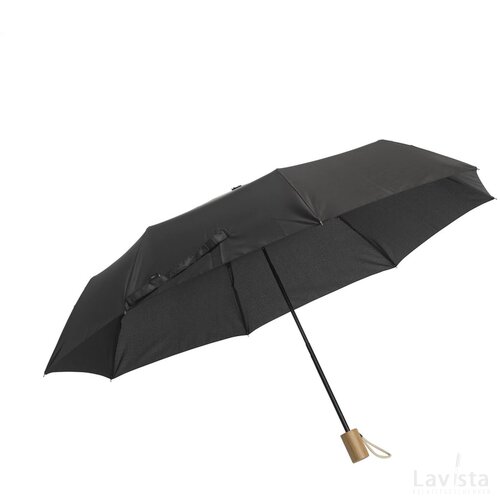 Rpet Mini Umbrella Opvouwbare Paraplu Zwart