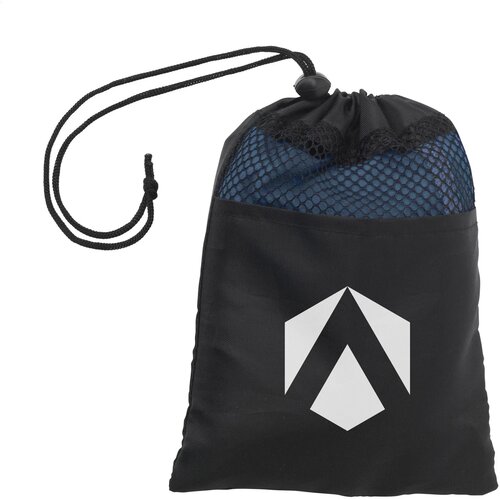 Sneldrogende handdoek in pouch