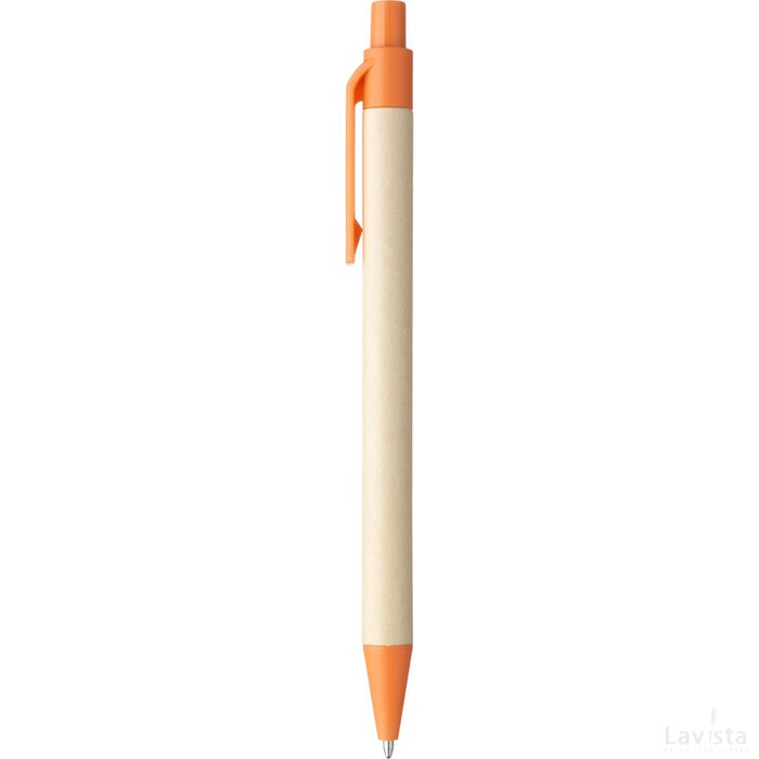 Bio Degradable Natural Pen Pennen Oranje