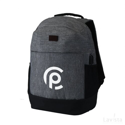 Jayden Rfid Backpack Rugzak Donkergrijs