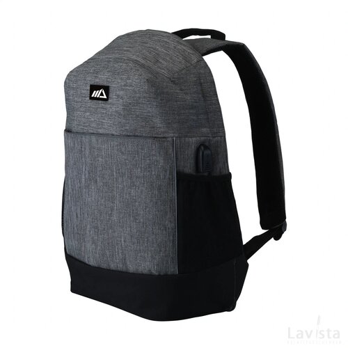 Jayden Rfid Backpack Rugzak Donkergrijs