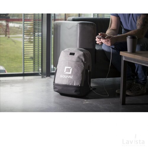 Jayden Rfid Backpack Rugzak Donkergrijs