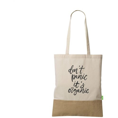Combi Organic Shopper – Duurzame eco tas van 160 gram