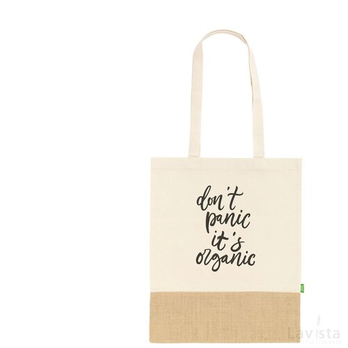 Combi Organic Shopper (160 G/M²) Tas Naturel