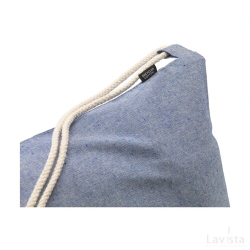 Recycled Cotton Promobag Rugzak Blauw