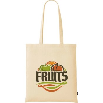 Recycled Cotton Shopper (180 G/M²) Tas Beige