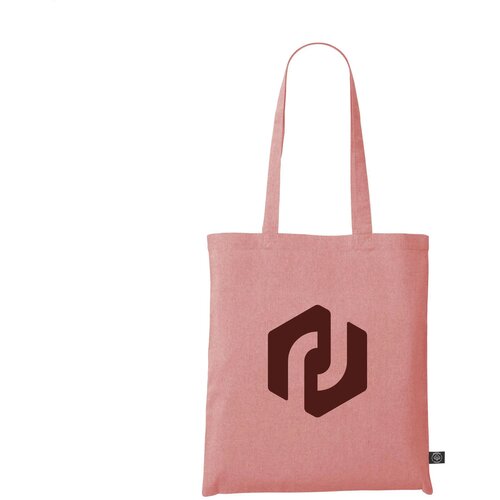 Recycled Cotton Shopper (180 G/M²) Tas Rood