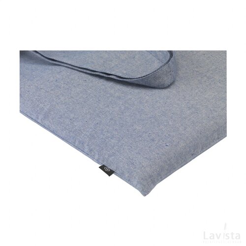 Recycled Cotton Shopper (180 G/M²) Tas Blauw