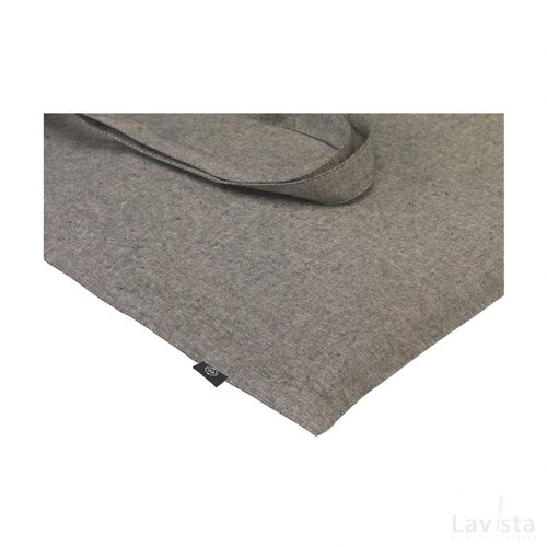 Recycled Cotton Shopper (180 G/M²) Tas Zwart