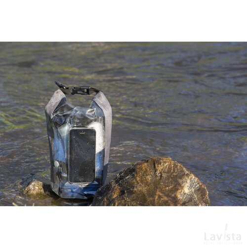 Drybag Mini Waterdichte Tas Lichtgrijs