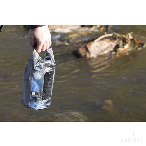Drybag Mini Waterdichte Tas Lichtgrijs