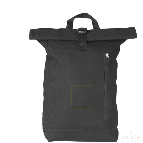 Nolan Canvas Rugzak Zwart