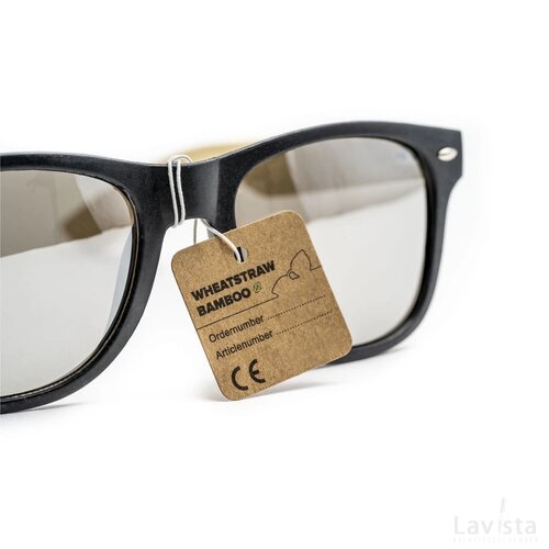 Malibu Eco-Mix Tarwestro Zonnebril Zwart