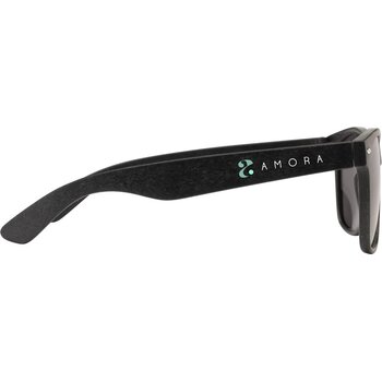 Malibu Eco Wheatstraw Tarwestro Zonnebril Zwart