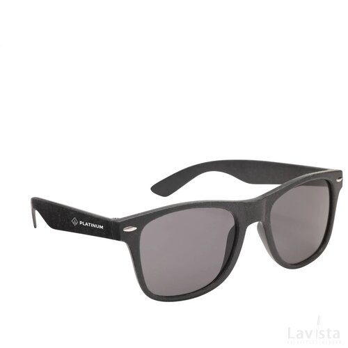 Malibu Eco Wheatstraw Tarwestro Zonnebril Zwart