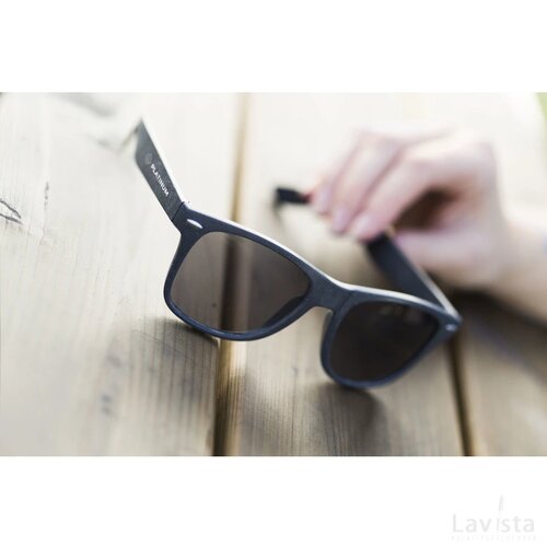 Malibu Eco Wheatstraw Tarwestro Zonnebril Zwart