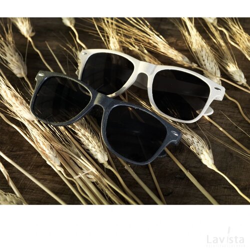 Malibu Eco Wheatstraw Tarwestro Zonnebril Zwart