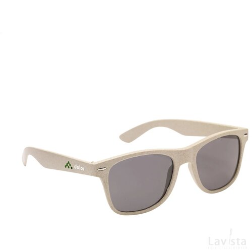 Malibu Eco Wheatstraw Tarwestro Zonnebril Naturel