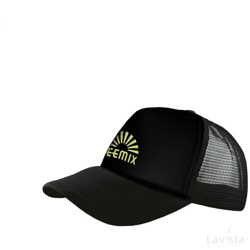 Trucker Cap Zwart/Zwart