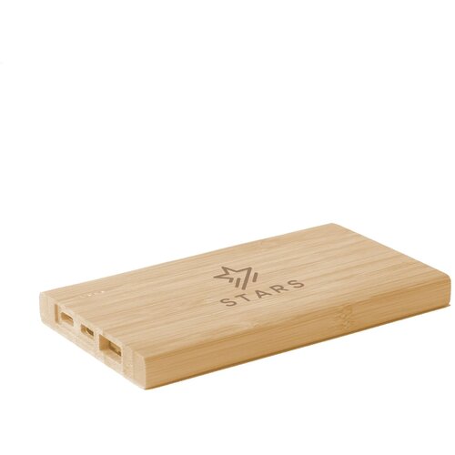 Bamboe powerbank (4000 mAh)