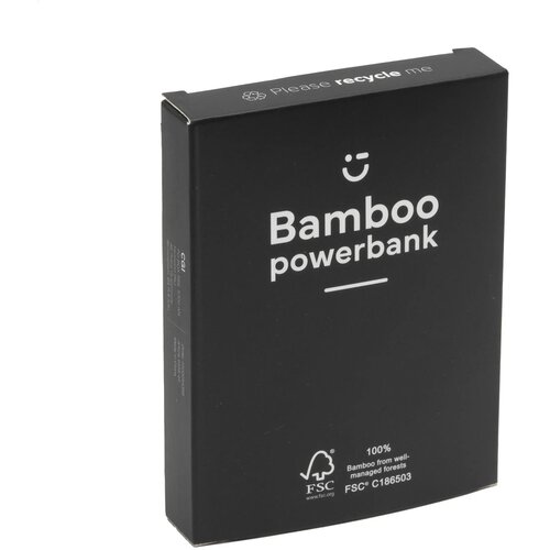 Bamboe powerbank (4000 mAh)