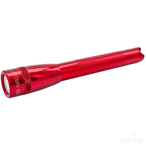 Mini Maglite LED 2 cell AA Zaklamp rood