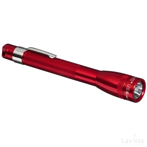 Mini Maglite LED 2 cell AAA Zaklamp rood