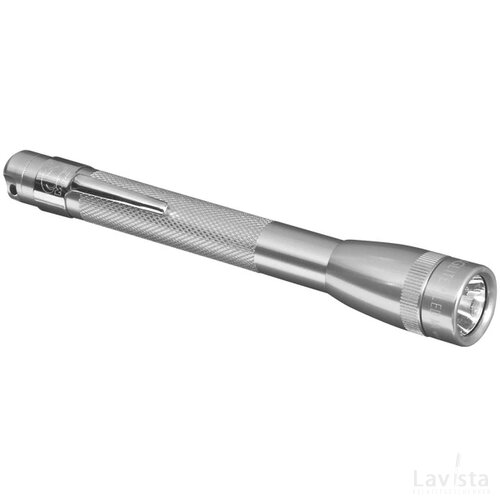 Mini Maglite LED 2 cell AAA Zaklamp zilver