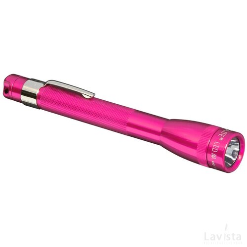 Mini Maglite LED 2 cell AAA Zaklamp roze