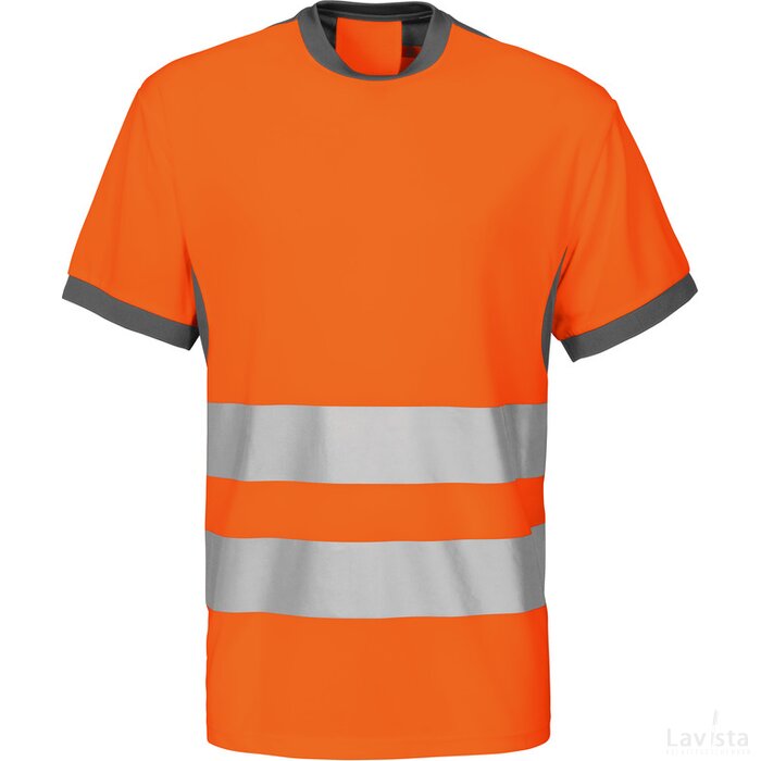 Heren projob 6009 t-shirt oranje/grijs