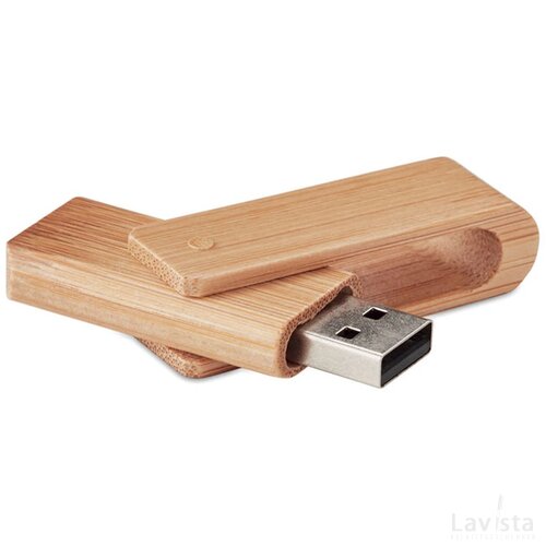 Bamboe usb stick 16gb Techi hout