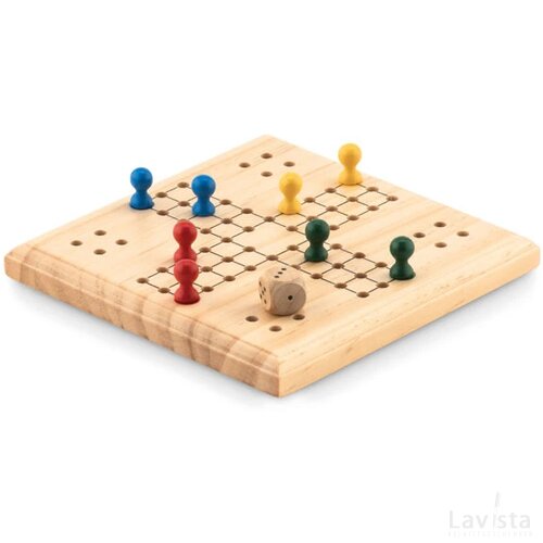 Ludo spel Ludo hout