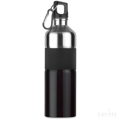 Tweekleurige drinkfles 750 ml Tenere zwart