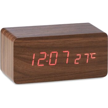 Weerstation met oplader Buenos aires charger hout