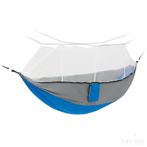 Hangmat met klamboe Jungle plus royal blauw